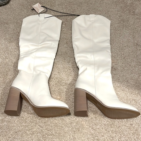 Altar'd State Shoes - Altar’d State White Tall Boots